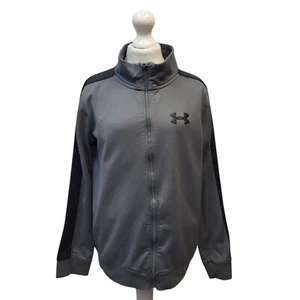 Under Armour Grey Tracksuit Top/Jacket Sports UK Boy's Size L EE358 - Picture 1 of 5