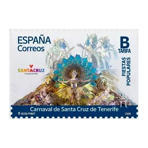 Spanien 2025 Karneval Heilige Kreuz Von Teneriffa Briefmarke Post - Bild 1 von 1