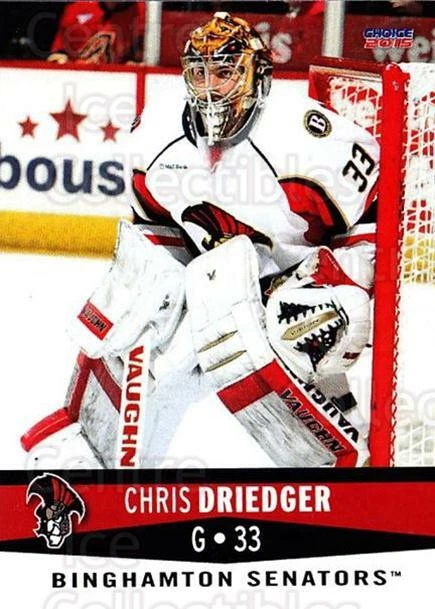 2014-15 Binghamton Senators #25 Chris Driedger - Image 1 of 1