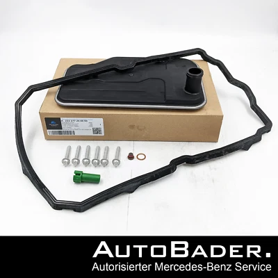 Original Mercedes Ölfilter Automatikgetriebe 7-Gang A2222772800 SET mit DICHTUNG
