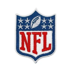 NFL Logo 5x4cm Patch Aufnäher Bügelbild Flicken Applikation National Football - Bild 1 von 4