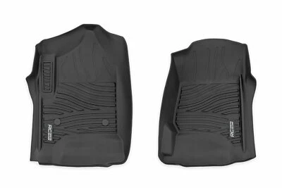 Alfombrillas delanteras Rough Country Flex-Fit Chevy/GMC 1500/2500HD/3500HD 14-19 Foto 1 de 4