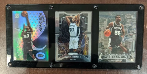DAVID ROBINSON 3 CARD PLAQUE SAN ANTONIO SPURS THE ADMIRAL Cover