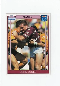 1993 Regina Rugby League John Jones #79 (Manly Sea Eagles) - Picture 1 of 1