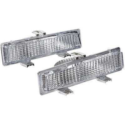 New Pair For Monte Carlo SS 1981-1988 Front Park and Turn Signal Light Set - Изображение 1 из 4