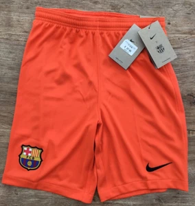 NIKE YOUTH/UNISEX FOOTBALL/LEISURE SHORTS FCB BARCELONA BRAND NEW SIZES MED & LG - Picture 1 of 24