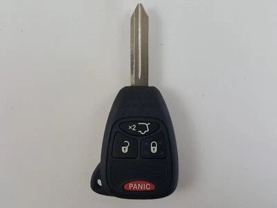 ORIGINAL UNLOCKED JEEP 05-13 OEM MASTER HEAD KEY LESS ENTRY REMOTE ALARM FOB USA - Image 1 of 4