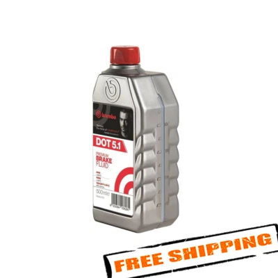 Brembo L05005 DOT 5.1 500ml Brake Fluid - Imagem 1 de 3