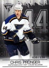 2003-04 Titanium Retail Jersey Number Parallels #84 Chris Pronger