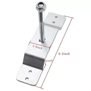 Utility Enclosed Trailer Spare Tire Holder Wheel Wall Mount Rack Bracket Carrier - Picture 1 of 8