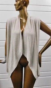 Neiman Marcus 100% Cashmere Oatmeal Shrug sz L - Picture 1 of 4