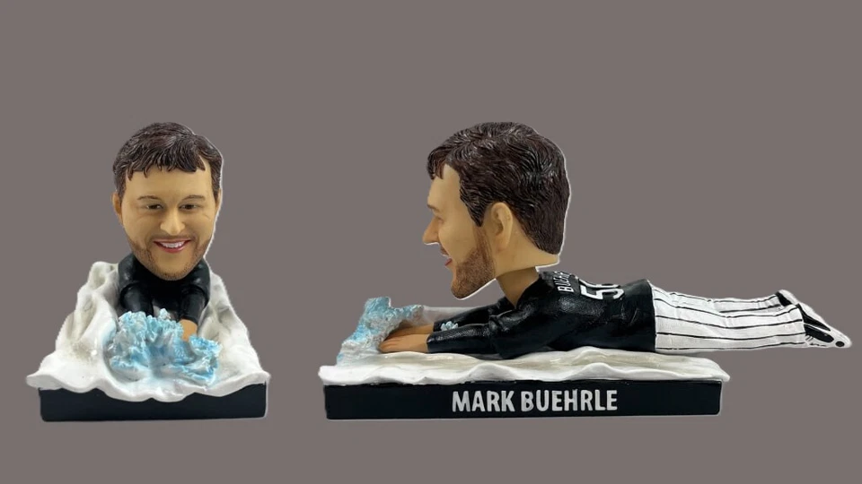 Nuevo En Caja Chicago White Sox Mark Buehrle Lona Slide Bobblehead Desde: 2023 ⚾️🌧 Foto 1 de 4