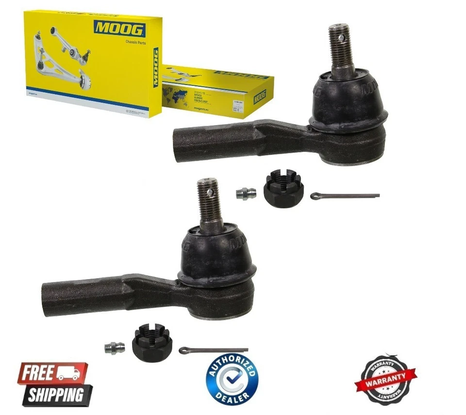 NEW MOOG Front Outer Left & Right Steering Tie Rods 2PCS Toyota Avalon Lexus - Image 1 of 1