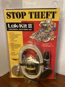 Stop Theft Lock Lok Kit II Universal Anti Theft Kit Office Home Shop Electronics - Picture 1 of 3