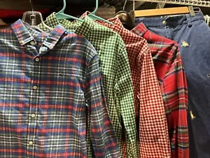 Vineyard Vines Jungen 14/16 Urlaubspaket EUC! 4 Shirts (L) 1 Cordhose (14) - Bild 1 von 16