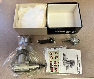 O.S. ENGINE NEW NOS MAX 61 VR ABC RC MOTOR MUFFLER R/C 61VR ABC IN BOX OS