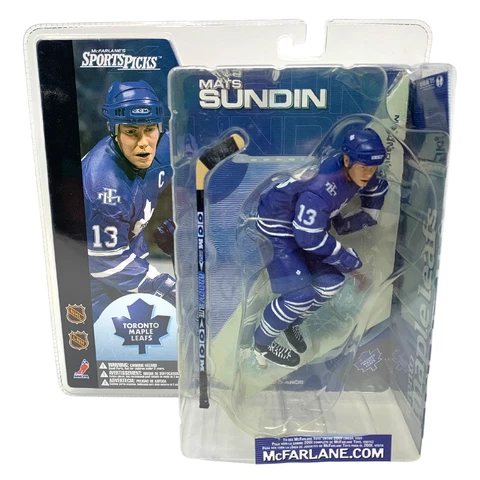 Mcfarlane NHL Mats Sundin Toronto Maple Leafs Blue Jersey Series 1 Figure Cover