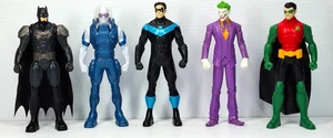 Batman and Robin - Joker, Mr. Freeze - 5 Action Figures - DC Comics - Foto 1 di 7