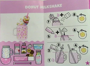 BRANDNEU MGA Miniverse Make it Mini Diner Serie 4 Donut Milchshake - Bild 1 von 2