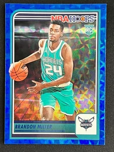 Brandon Miller ROOKIE 2023-24 Panini Hoops Asia Hyper Blue Charlotte Hornets - Bild 1 von 2
