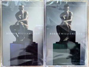 ROBBIE WILLIAMS XXV - Greatest Hits Orchestrated Ltd SEALED ×2 Blue +Green Tapes - Picture 1 of 2