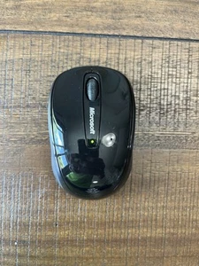 Microsoft Wireless Mobile Mouse 3500 Model 1427 Black Tested - Picture 1 of 4