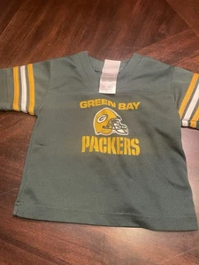 Green Bay Packers Baby Jersey 12 Month NFL Infant Football Shirt - Picture 1 of 6