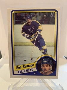 1984 O-Pee-Chee Rob Ramage hockey card Blues #190 - Picture 1 of 2