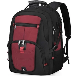 Laptop Rucksack 17 Zoll Wasserdicht Extra Groß TSA Reiserucksack Anti Diebstahl... - Bild 1 von 6