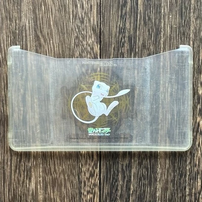 任天堂 DS 官方 Mew Pokemon 透明硬盖板仅日本 | 美国卖家 — 第 1/4 张图片