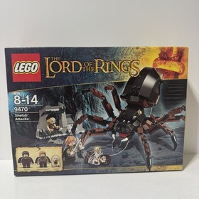 LEGO The Lord of the Rings Shelob Attacks 9470 Rare Retired Set