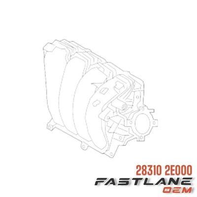 Colector de admisión KIA FORTE 2014-2016 nuevo OEM 28310 2E000 Foto 1 de 4