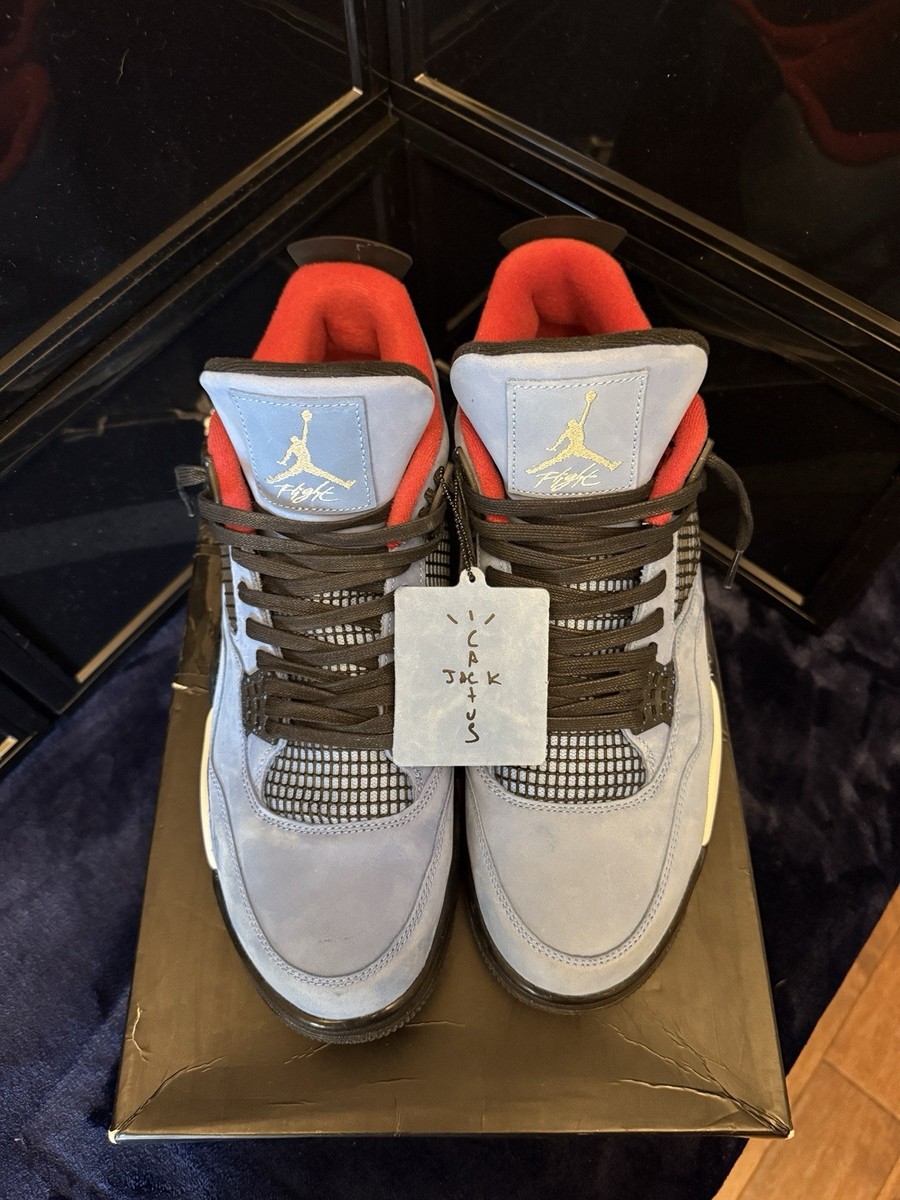 Jordan 4 Retro x Travis Scott Mid Cactus Jack | eBay Jordan 4 Retro x Travis Scott Mid Cactus Jack | eBay