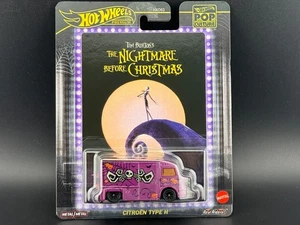Hot Wheels Citroen Type H The Nightmare before Christmas HXD63-956 M 1/64 - Picture 1 of 1