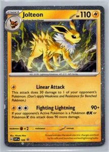 Jolteon Black Star Promo 167 Prismatic Evolutions Cosmic Holo - Bild 1 von 2