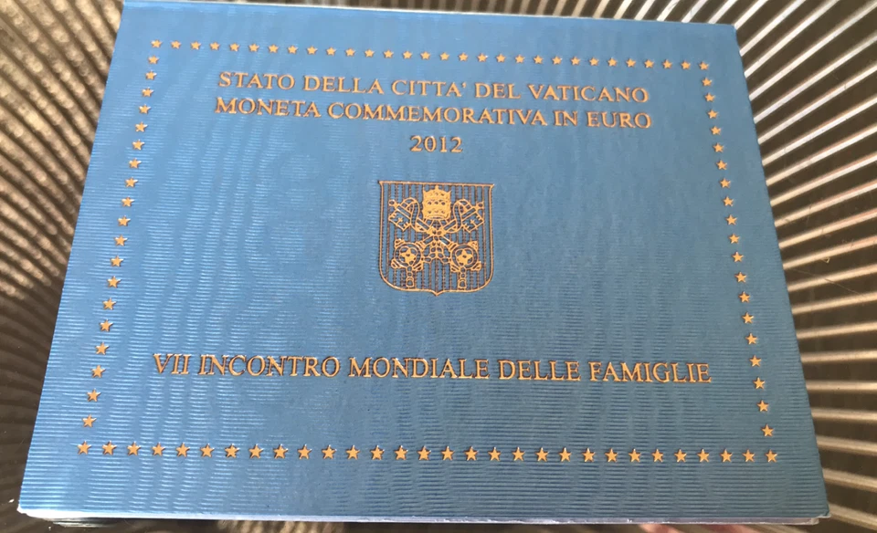 VATICAN 2 EURO 2012 COMMEMORATIVE COIN UNCIRCULATED IN BLISTER - Image 1 of 3