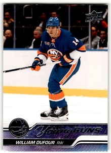 2023-24 Upper Deck Young Guns William Dufour Rookie #206 New York Islanders
