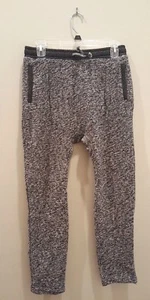 Art Class Girls' Heather Gray & Ebony Black Sweater Joggers Pants, Size L 12/14 - Picture 1 of 2
