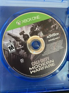Call of Duty Modern Warfare (Microsoft Xbox One, 2019) Disc Only Tested Working - Picture 1 of 2
