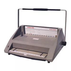 Tamerica V2000 Pro Velobind Machine Binding Machine Electric Bind - Bild 1 von 1