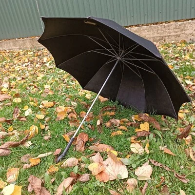 Vintage Soviet USSR Umbrella Parasol plastic handle 1950 - Image 1 of 4