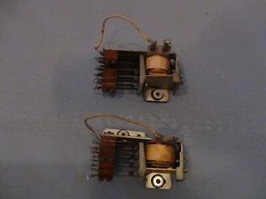 Williams Late 60's Pinball Backbox Parts 10 And 100 Point Relays M-29/1000 Coils - Picture 1 of 4