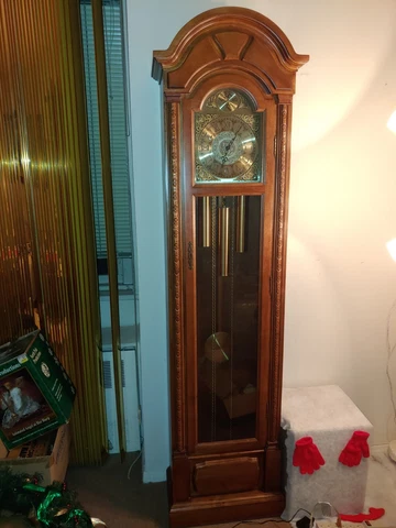 Vintage Seth Thomas Grandfather Clock Cover