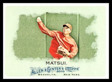 2010 Allen & Ginter 125 Hideki Matsui Angels  Baseball Card