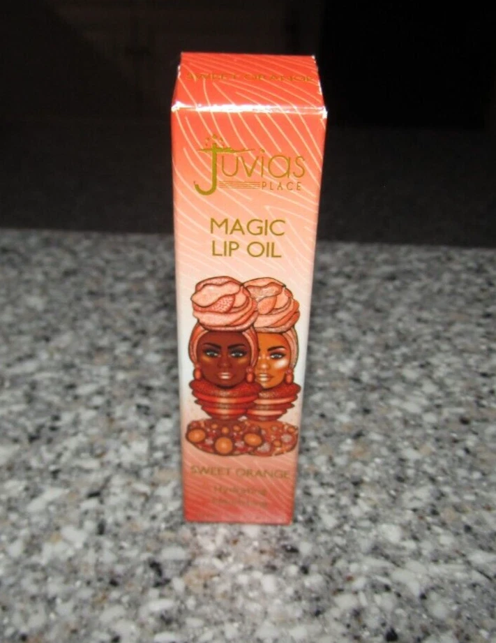 Juvias Place Magic Lip Oil SWEET ORANGE Full sz 0.20 fl oz NEW in BOX - Image 1 of 1