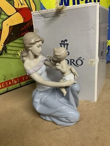 Lladro "One For You, One For Me" Mutter & Kind 06705 Porzellanfigur mit Karton - Bild 1 von 21
