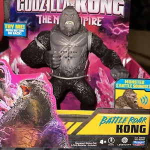 MonsterVerse GODZILLA x KONG the New Empire (2024) Modellino BATTLE ROAR KONG 7""! - Foto 1 di 2