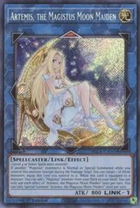 x1 Artemis, the Magistus Moon Maiden - BLCR-EN095 - Secret Rare - 1st Edition Yu - Picture 1 of 1
