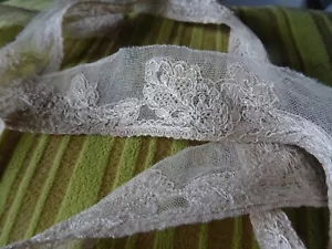 écrue belle dentellerésille tres ancienne2m,20 =couture art créatif linge ancien - Picture 1 of 24