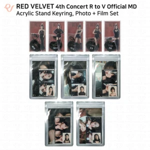 Juego de foto llavero con soporte acrílico oficial de terciopelo rojo 4to concierto R a V MD + película - Imagen 1 de 21